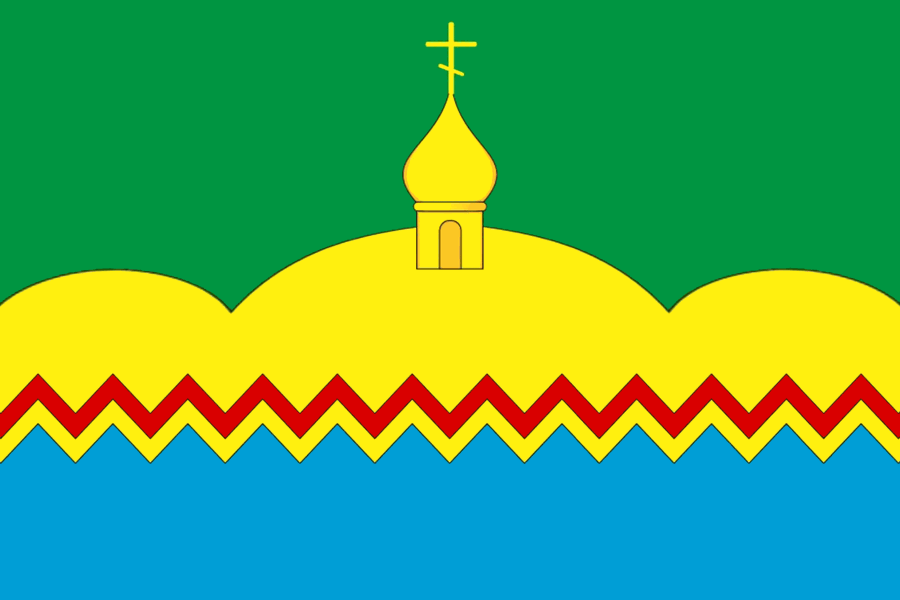 Флаг МО &amp;quot;Сурский район&amp;quot;.